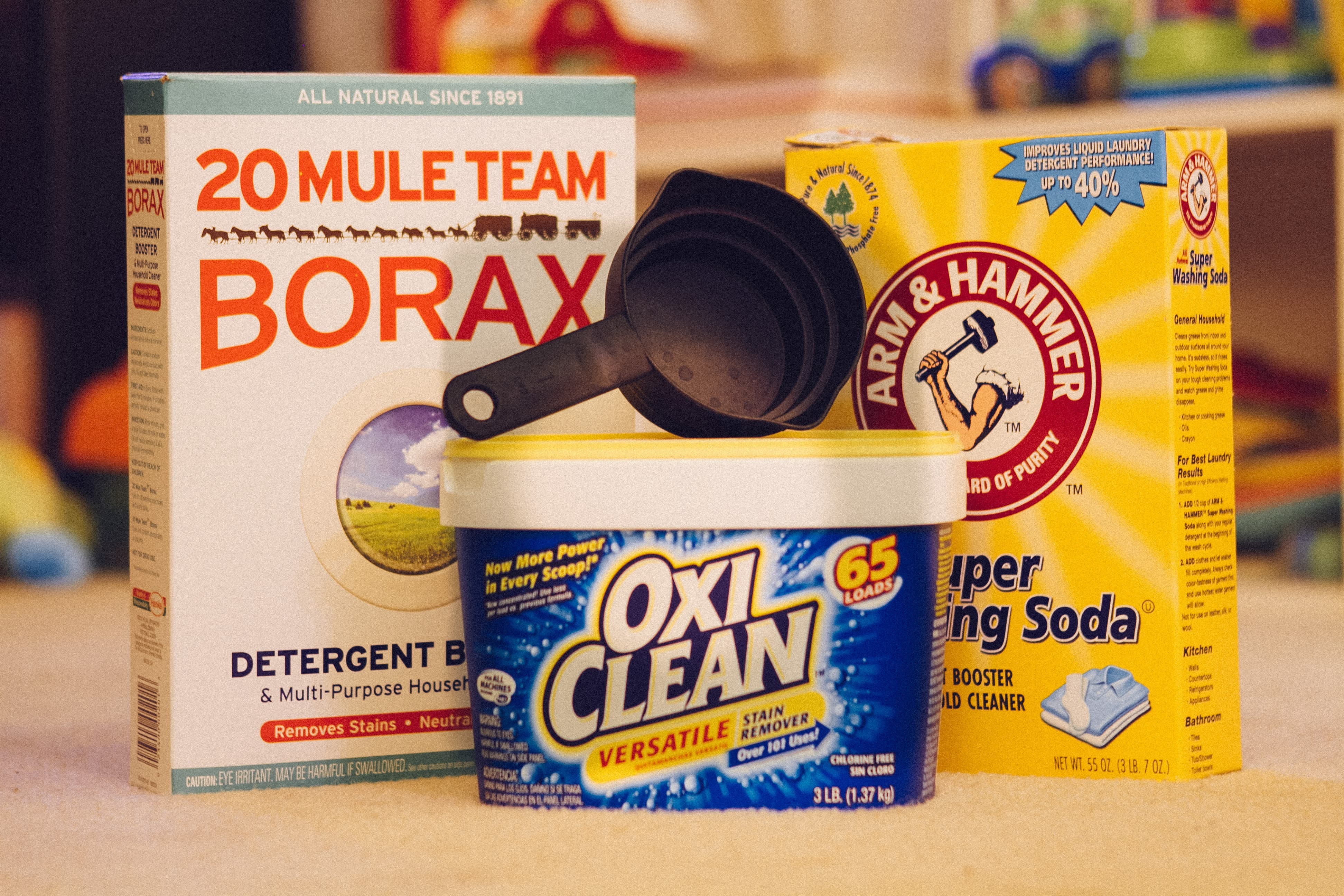 Everything you need for homemade laundry detergent