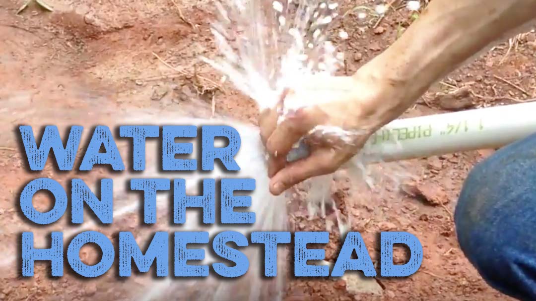 Poster image for water on the homestead