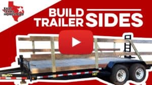 Video thumbnail for DIY Homesteading Videos | How to Build Wood Sides for Utility Trailer | #EastTexasHomestead
