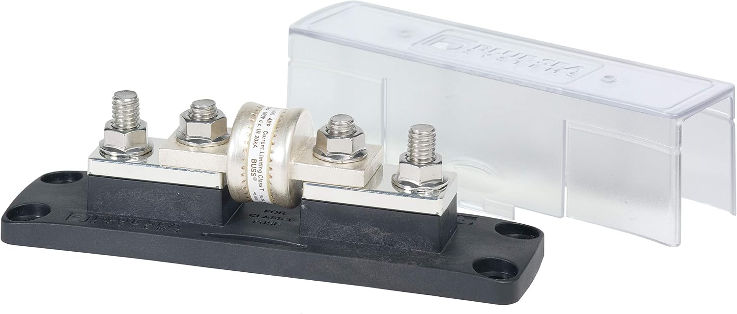 Featured image for “Blue Sea 5502 Fuse Block Class T 225-400 Amp”